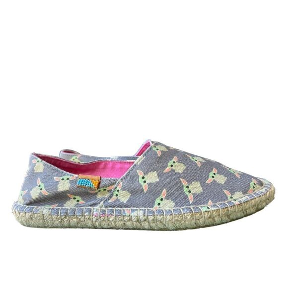 UBUNTU Baby Yoda Espadrilles size 10 NWOT - Picture 5 of 8